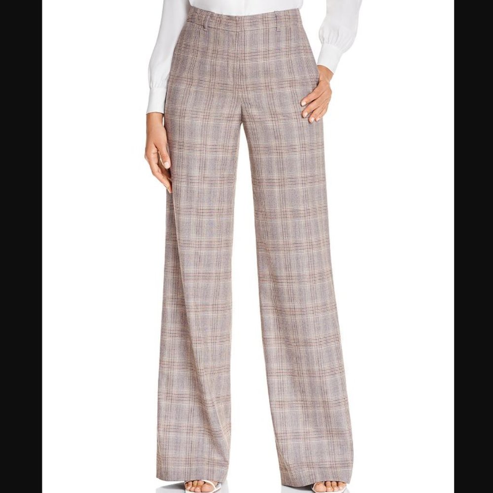 Lafayette 148 Dalton pant in Truffle Multi size 16